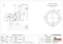 Precision roller slewing rings Compact Light without gear