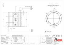 Specific slewing rings Double Row-Speed without gear