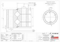 Standard crossed rollers Double row slewing rings without gear