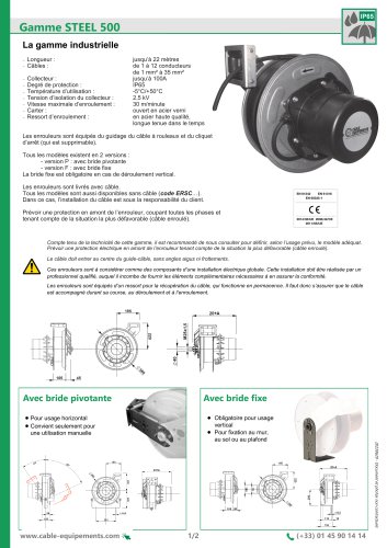 Gamme STEEL 500