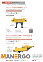 PLATEAU TOURNANT MANUEL [PT]