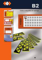 Cartes à étiquettes de repérage - 1