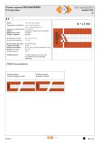 Cartes-repères SES-MARKERS - 1