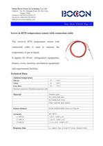 Screw-in RTD temperature sensor for HVAC/refrigeration/heater/oven TM1105