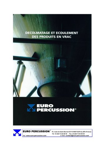 Vibrateurs industriels Euro Percussion