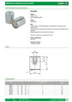 Aimant cylindrique taraudé - 1