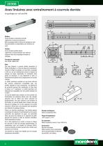 AXES LINÉAIRES À COURROIE - 4
