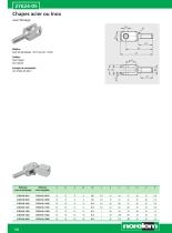 Embouts - Charnières - Pieds - Vérins- Charnières - 12