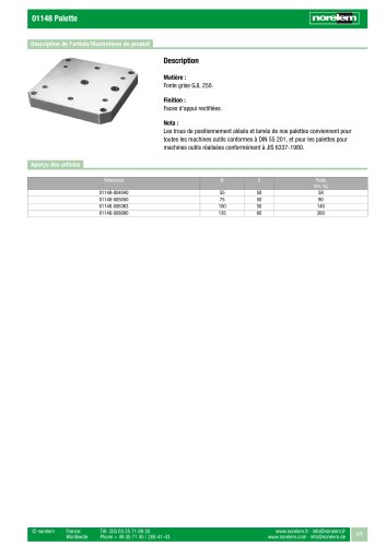 NORELEM 01148 Palette