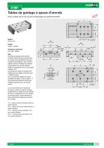 Tables de guidage norelem - 10