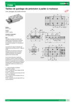 Tables de guidage norelem - 14