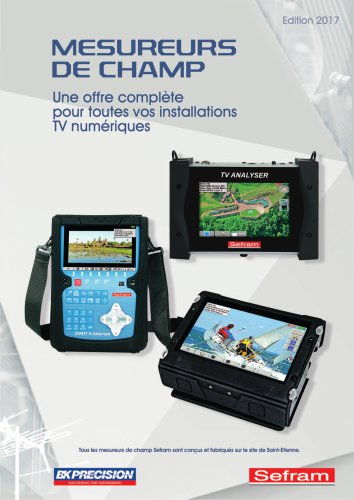 Catalogue Mesureurs de champ