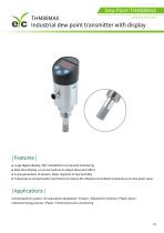 eyc-tech THM88MAX Industrial dew point transmitter with display