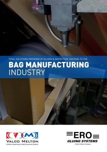 Gluing systems for bag & sack manufacturing