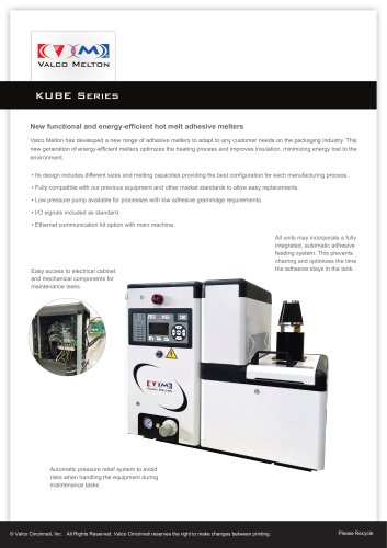 Kube Adhesive Melter