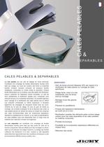 Plaquette Cales Pelables et Separables - 1