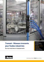 Parker Transair : Réseaux innovants pour fluides industriels Sur les machines et équipements - 1