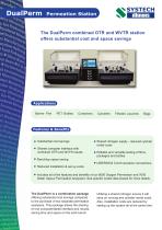 DualPerm OTR & WVTR permeation station