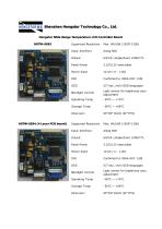 Hengstar Wide Range Temperature LCD Controller Board