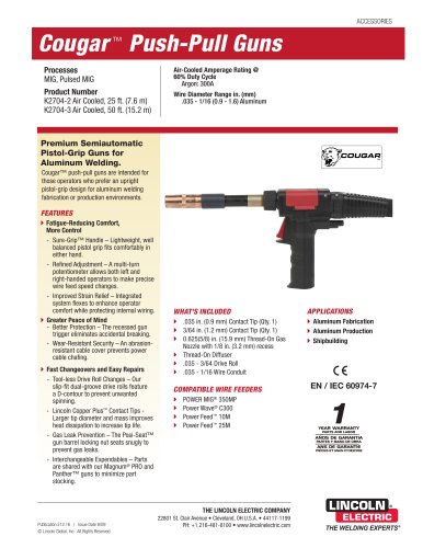 Cougar push pull gun