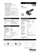 Thermalert TX Fiche technique - 1