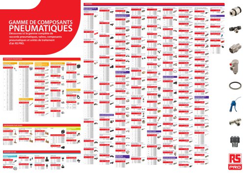 RS PRO Pneumatic Wallchart