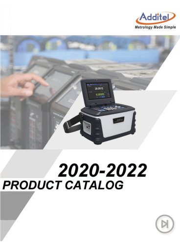 Additel 2020-22 Product Catalog