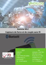 Capteurs de force et couple Bluetooth - 8