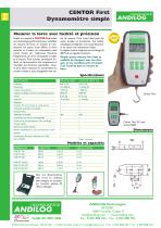 Dynamomètre simple Centor First - 1