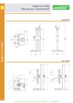 Supports et bâtis pour dynamomètres - 3