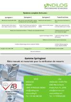 Testeurs de ressorts - Gamme Springtest - 8