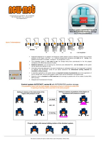 AUTOTACT control system M A3V3 Serie