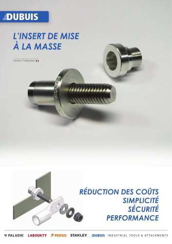 L’INSERT DE MISE À LA MASSE