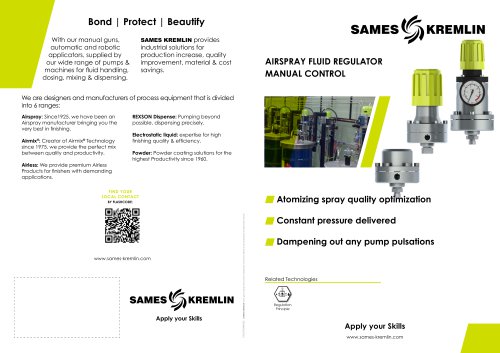 AIRSPRAY FLUID REGULATOR