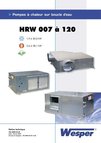  HRW 007 à 012