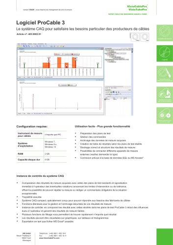Fiche ProCable3