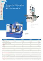 Gamme de centres d'usinage - 2