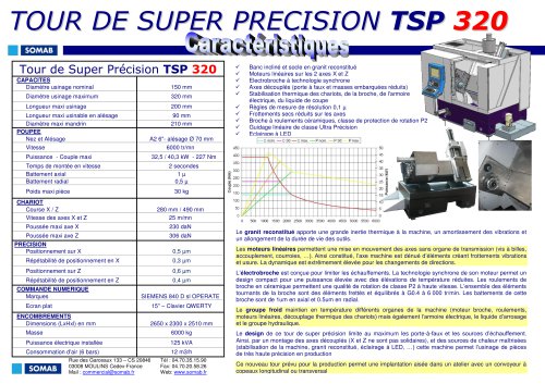 gamme TSP