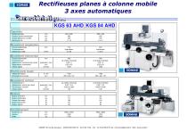 Rectifieuse plane conventionnelle - 1