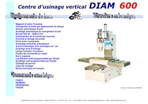 Vertical milling Machine DIAM 600 - 2