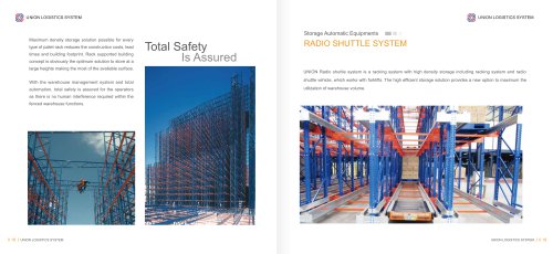 Union Warehouse Radio Shuttle Racking