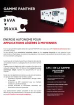 Groupes électrogènes GELEC Energy-8