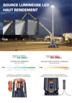 Mât d'éclairage portable sur batterie - E-Lynx - GELEC Energy-10