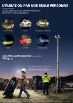 Mât d'éclairage portable sur batterie - E-Lynx - GELEC Energy-12