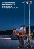 Mât d'éclairage portable sur batterie - E-Lynx - GELEC Energy-3