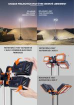 Mât d'éclairage portable sur batterie - E-Lynx - GELEC Energy-5