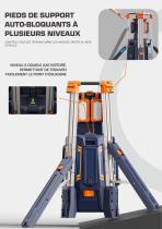 Mât d'éclairage portable sur batterie - E-Lynx - GELEC Energy-6