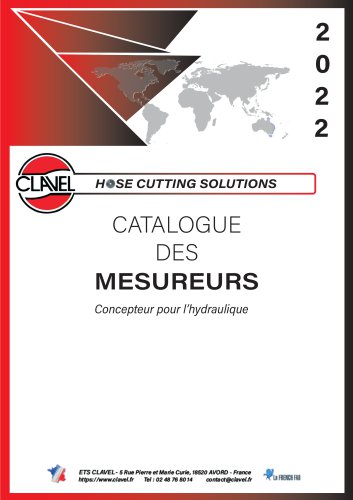 CATALOGUE MESUREURS