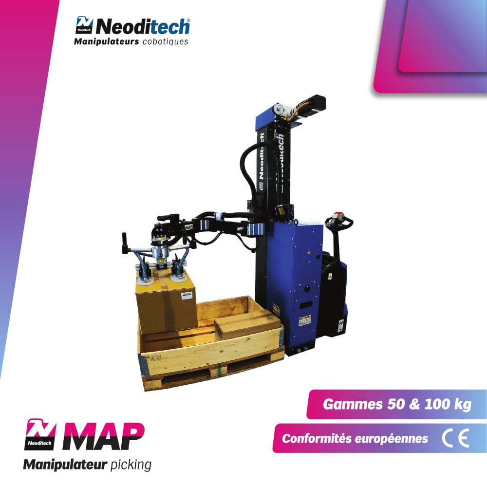 Plaquette Pr&eacute;parateur de Commandes Mobile (MAP) - NEODITECH