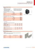 Extrait catalogue : INOSYS LBS Interrupteurs-sectionneurs avec fonction déclenchement de 160 à 800 A, jusqu’à 1000 VAC Applications AC - 7